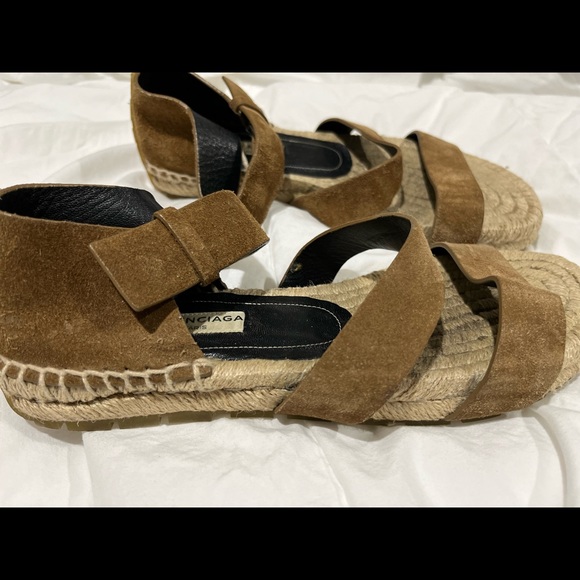 balenciaga espadrille sandals